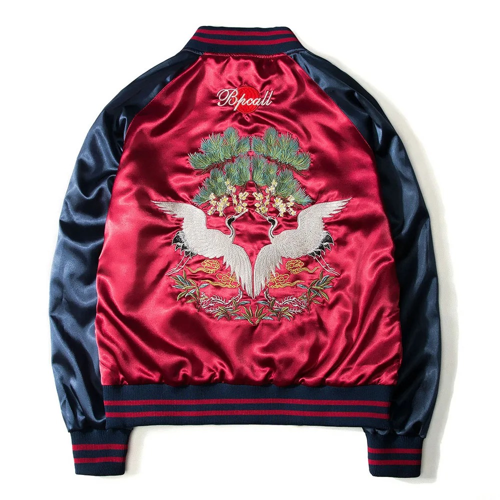 Varsity Jacket Letterman - سترة بيسبول قابلة للعكس للرجال والنساء