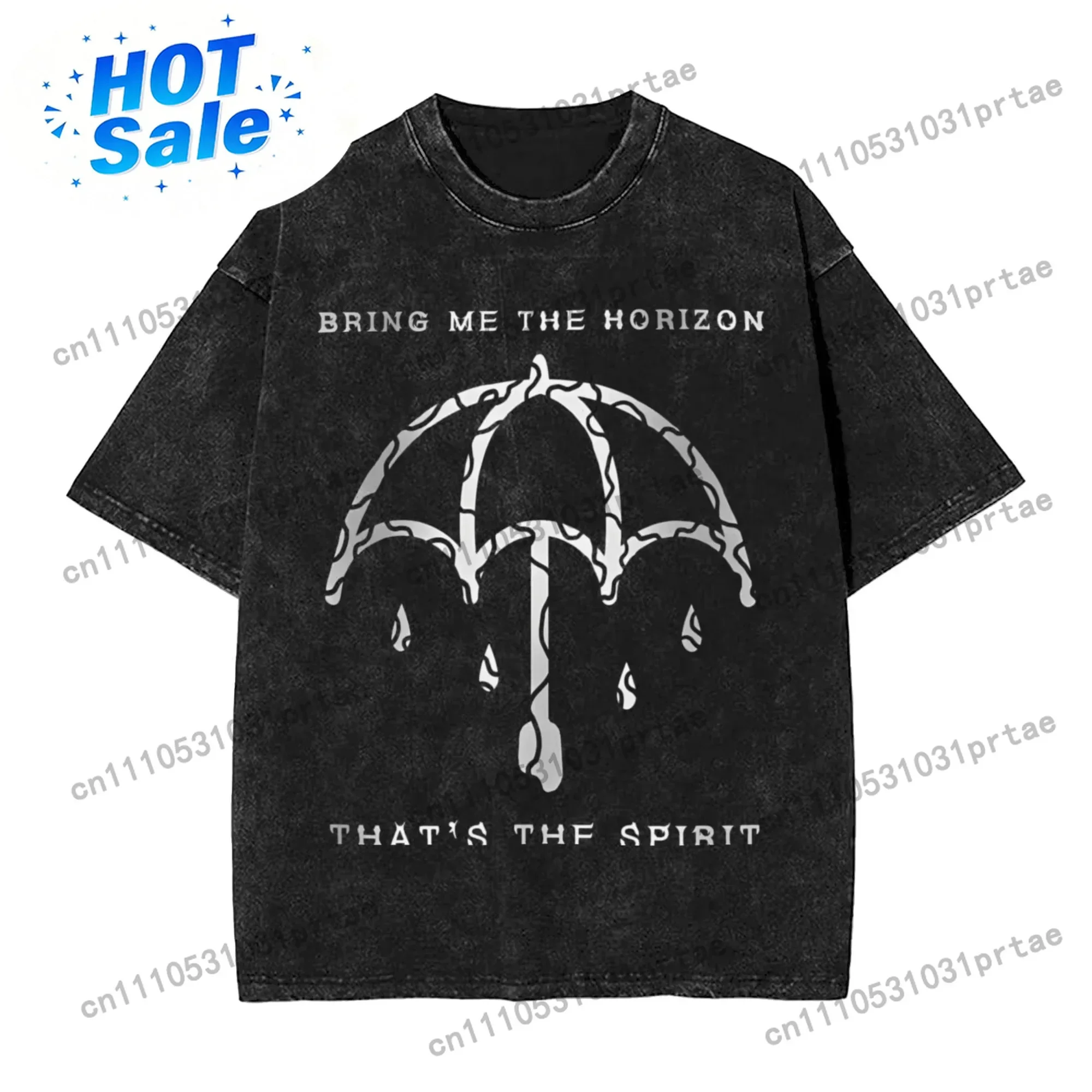 Men'S Fashion Oversized T Shirt - تي شيرت BMTH Bring Me The