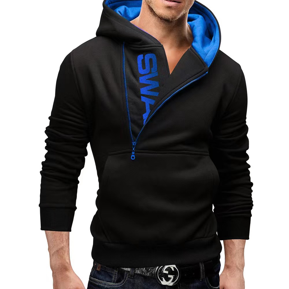 سترة كاشمير ضيقة غير رسمية للر - مراجعة Men'S Fashion Zip Sweater وسعره