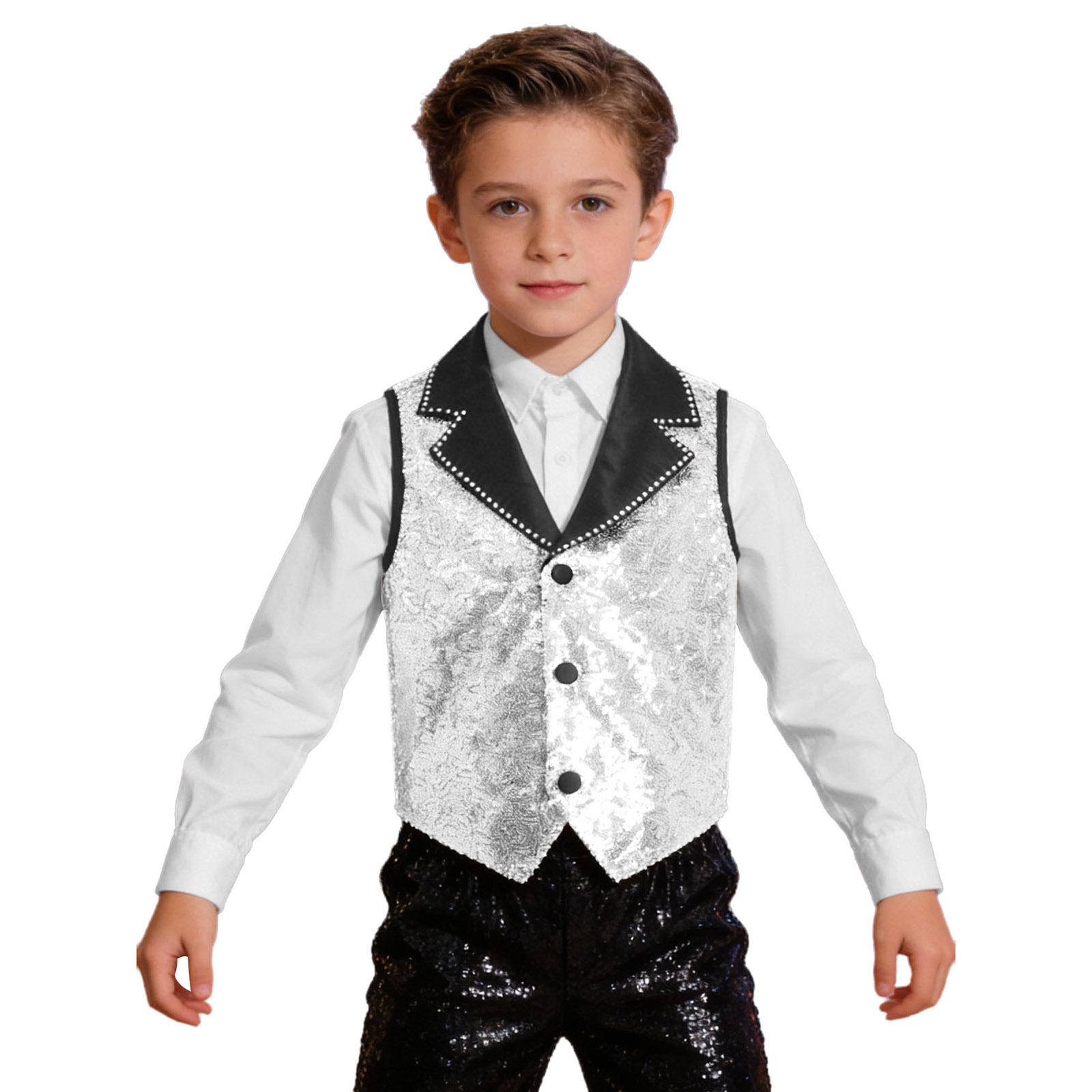 صدرية للأولاد والبنات بتصميم أ - مراجعة Formal Waistcoat Vest وسعره