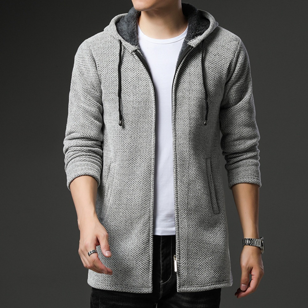 جديد وصول محبوك سترة الرجال رب - مراجعة Men'S Fashion Zip Sweater وسعره
