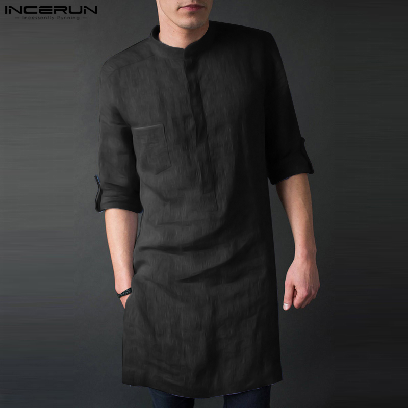 INCERUN الرجال طويلة الأكمام م - مراجعة Men'S Fashion Kurta وسعره