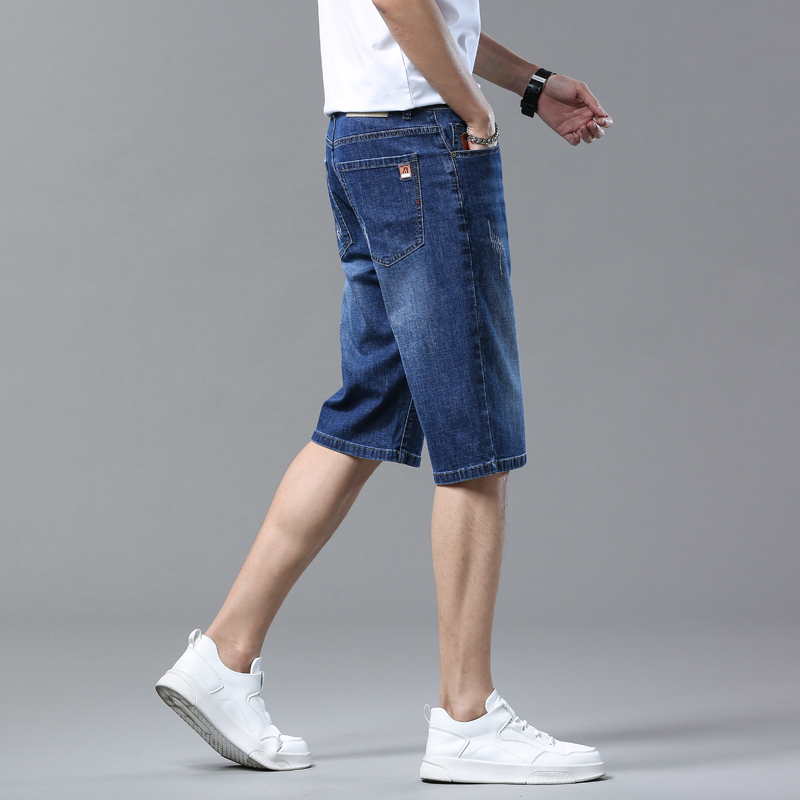 الرجال السراويل الصيف مستقيم ا - مراجعة Jeans Pants Fashion Men وسعره