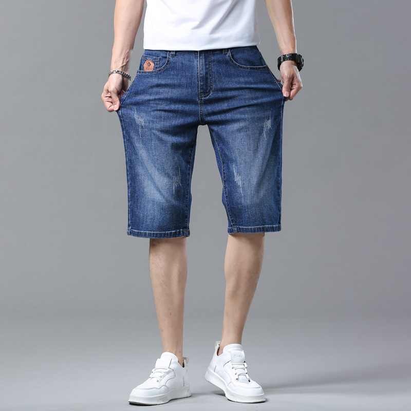 الرجال السراويل الصيف مستقيم ا - مراجعة Jeans Pants Fashion Men وسعره