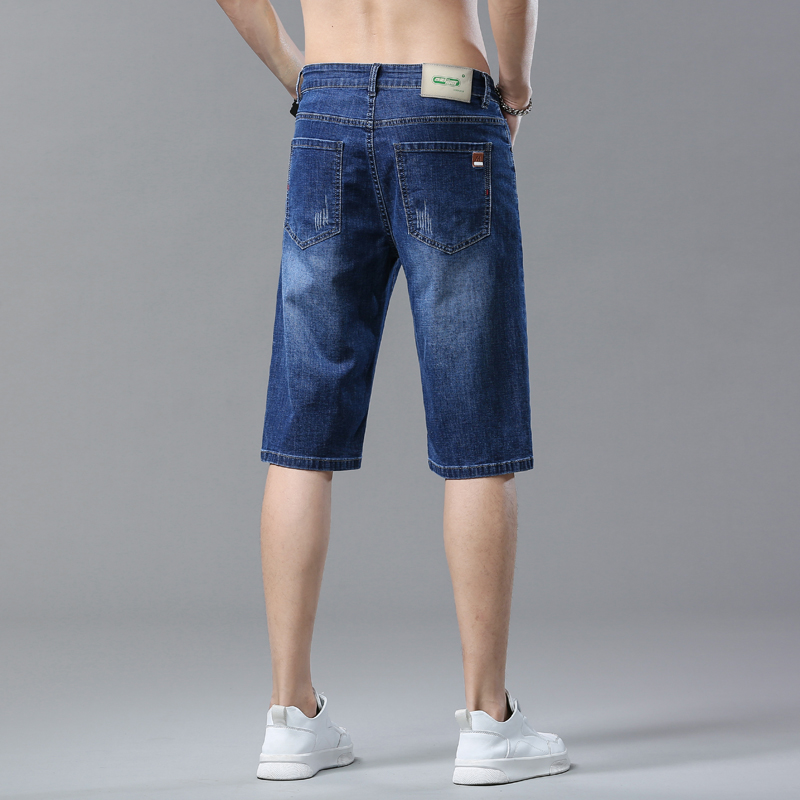 الرجال السراويل الصيف مستقيم ا - مراجعة Jeans Pants Fashion Men وسعره