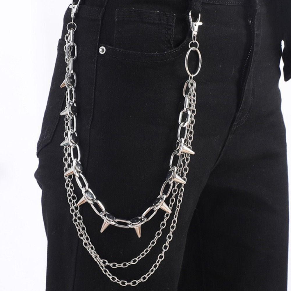 سلسلة خصر للجنسين بتصميم هيب ه - مراجعة Jeans Pants Fashion Men وسعره