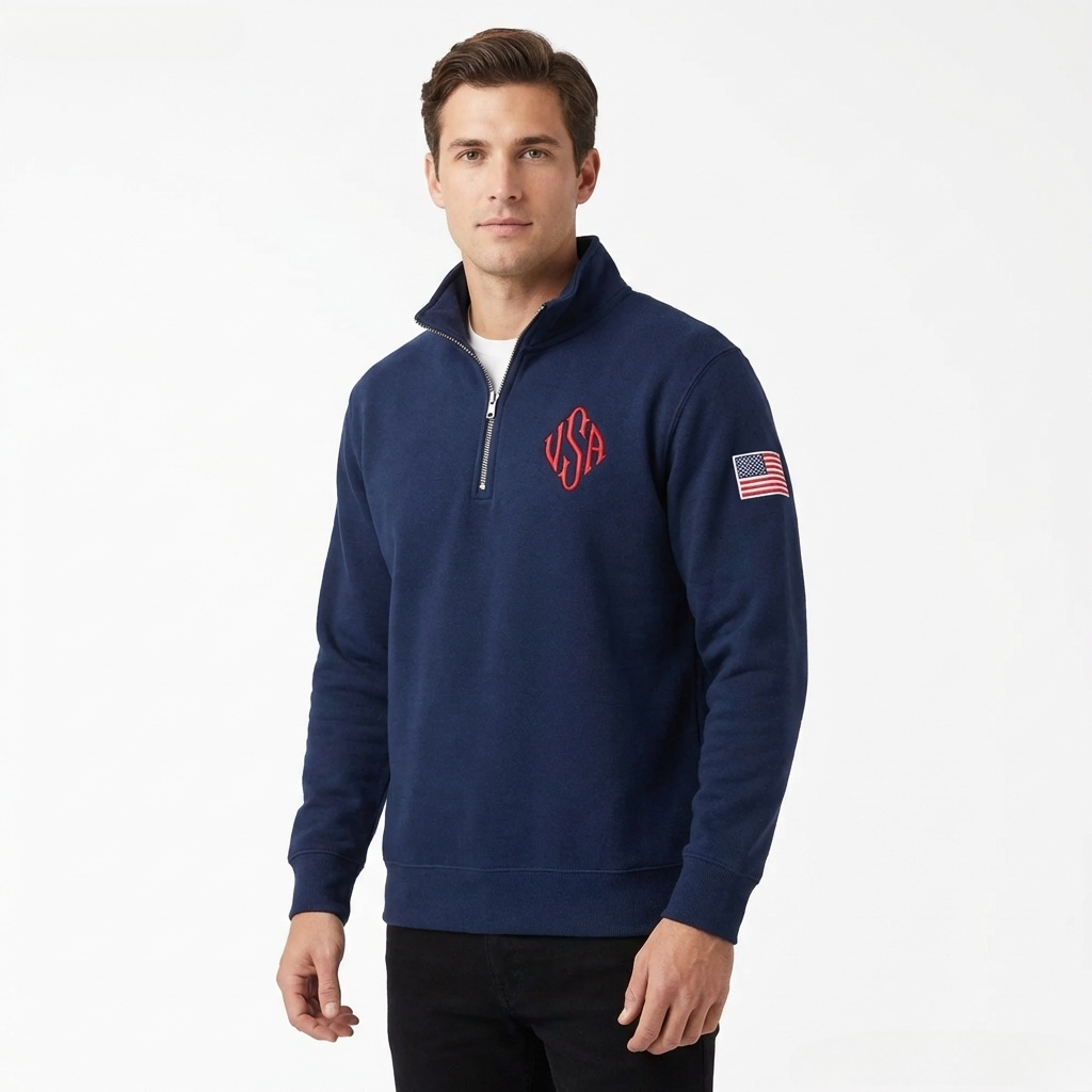 سترة رياضية بسحاب ربعي Y2K بال - مراجعة Mens Fashion Quarter Zip وسعره
