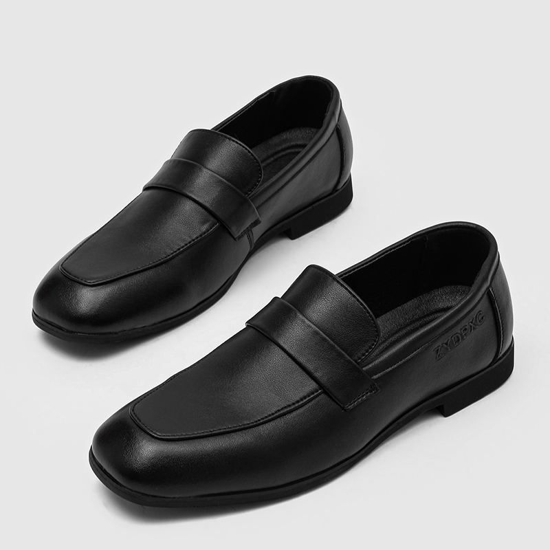 أحذية رجالية سوداء بسيطة وأنيق - مراجعة Men Fashion Elegant وسعره