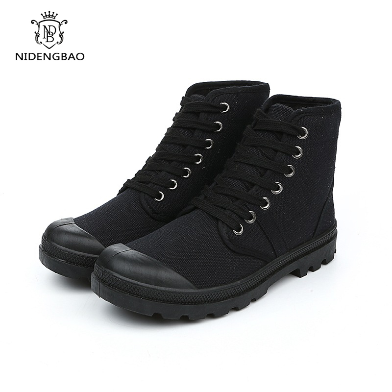 أحذية عالية الكاحل العسكرية لل - مراجعة Mens Fashion Combat Boots وسعره