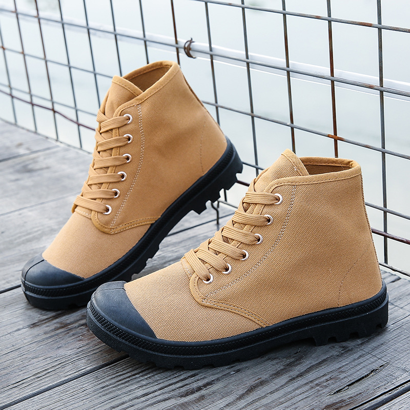 أحذية عالية الكاحل العسكرية لل - مراجعة Mens Fashion Combat Boots وسعره