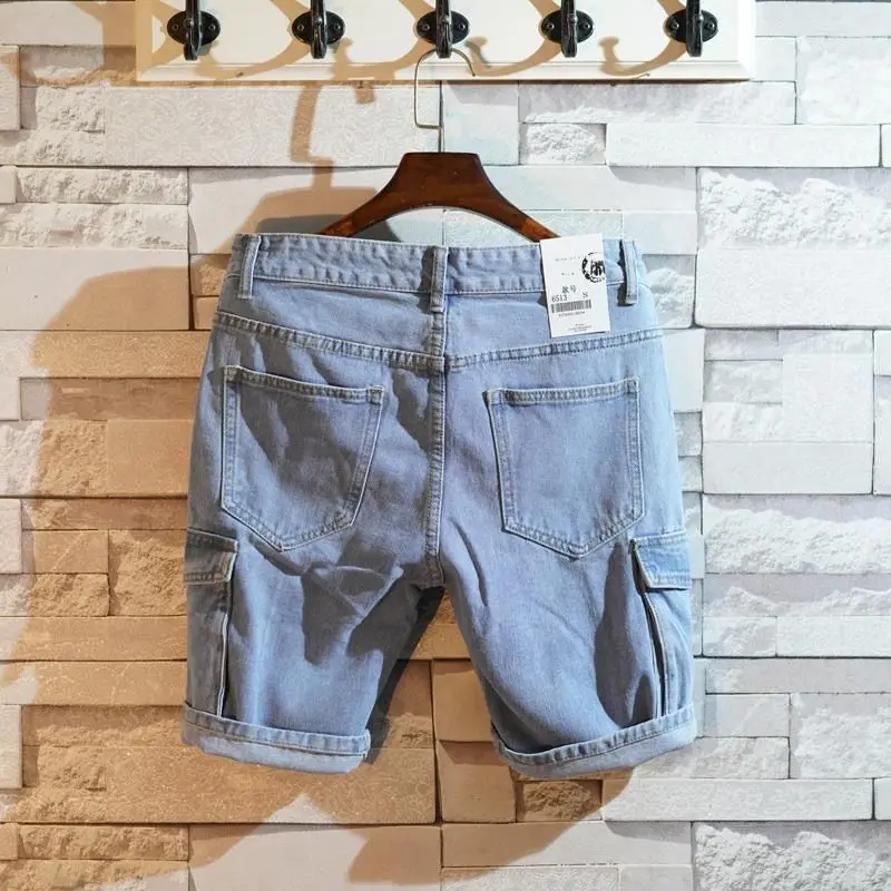 فضفاض مستقيم جينس قصير السراوي - مراجعة Jeans Pants Fashion Men وسعره