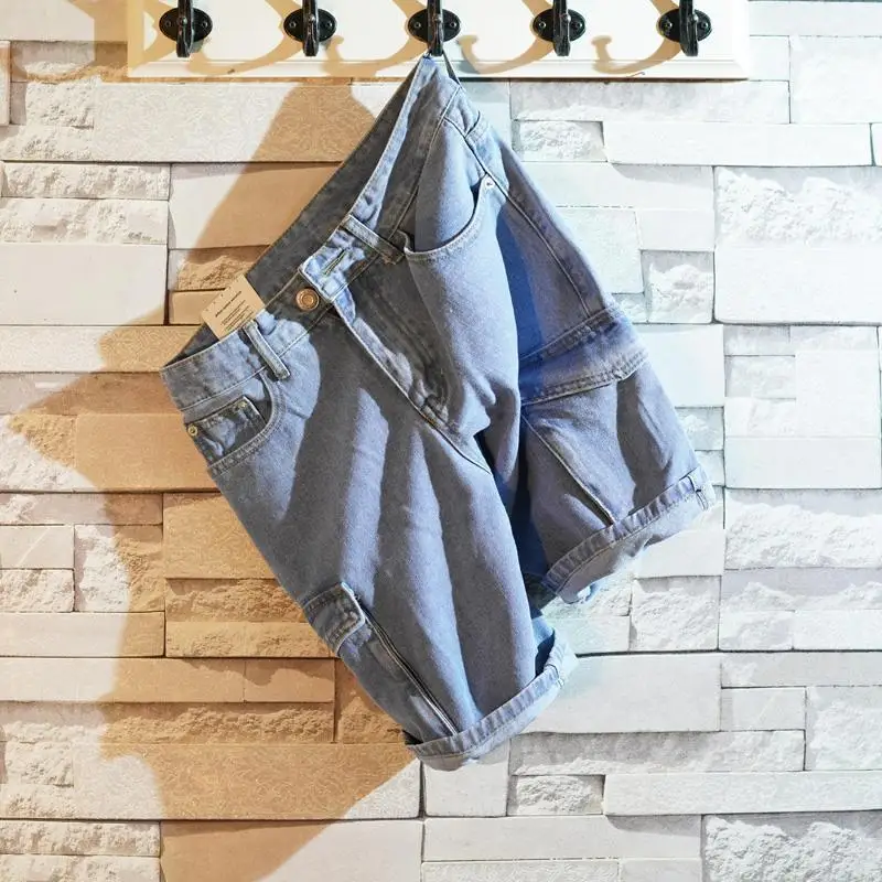 فضفاض مستقيم جينس قصير السراوي - مراجعة Jeans Pants Fashion Men وسعره