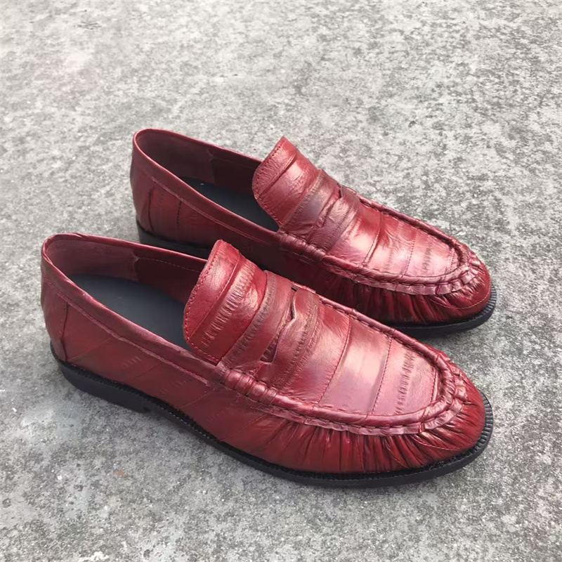 أحذية اللوفر الجديدة مصنوعة من - مراجعة Suede Loafers Men وسعره
