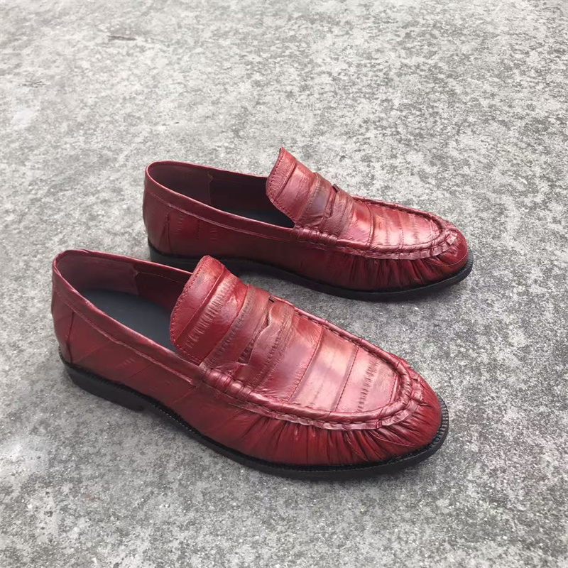 أحذية اللوفر الجديدة مصنوعة من - مراجعة Suede Loafers Men وسعره