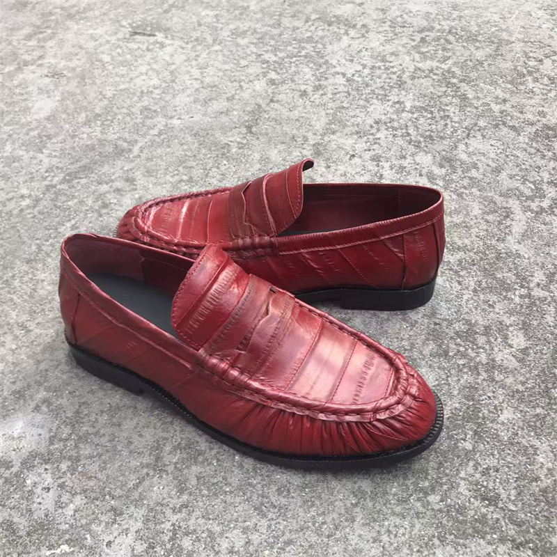 أحذية اللوفر الجديدة مصنوعة من - مراجعة Suede Loafers Men وسعره
