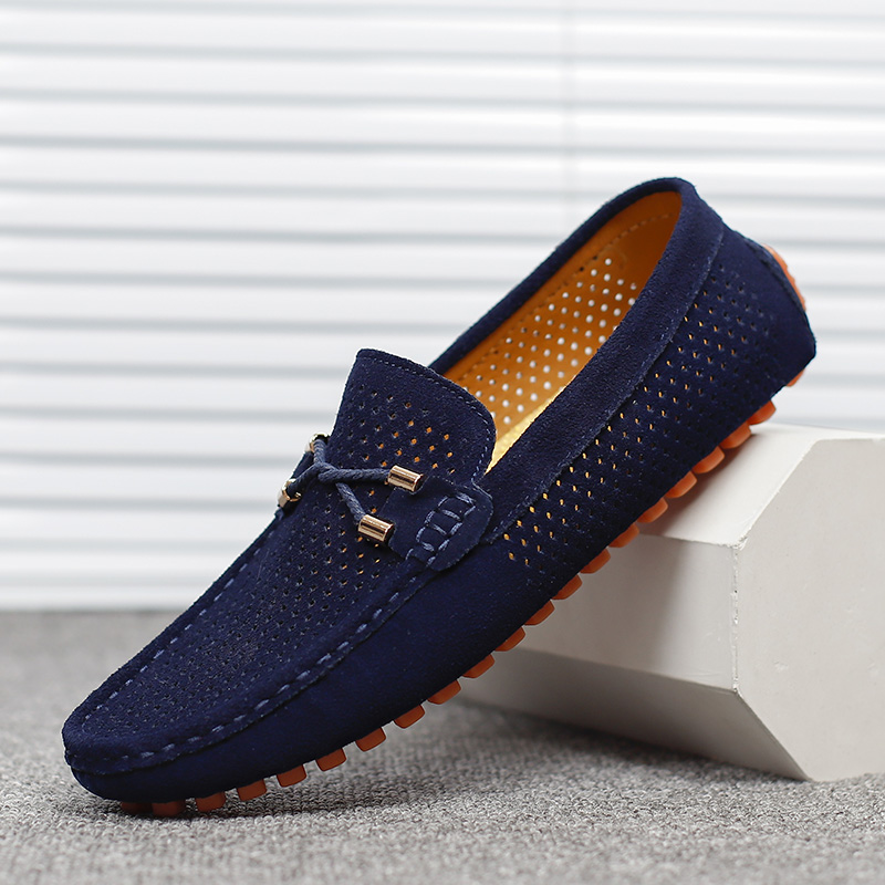 موضة الجلد المدبوغ حذاء رجالي  - مراجعة Suede Loafers Men وسعره