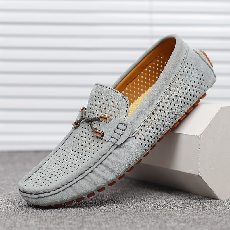 موضة الجلد المدبوغ حذاء رجالي  - مراجعة Suede Loafers Men وسعره