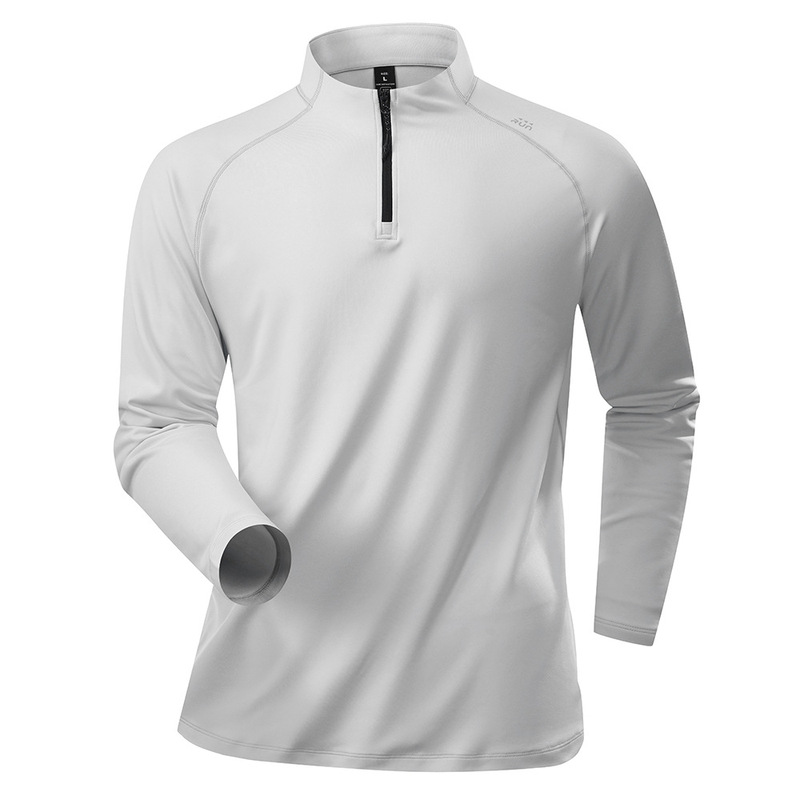قميص رياضي رجالي من QICHE مبطن - مراجعة Mens Fashion Quarter Zip وسعره
