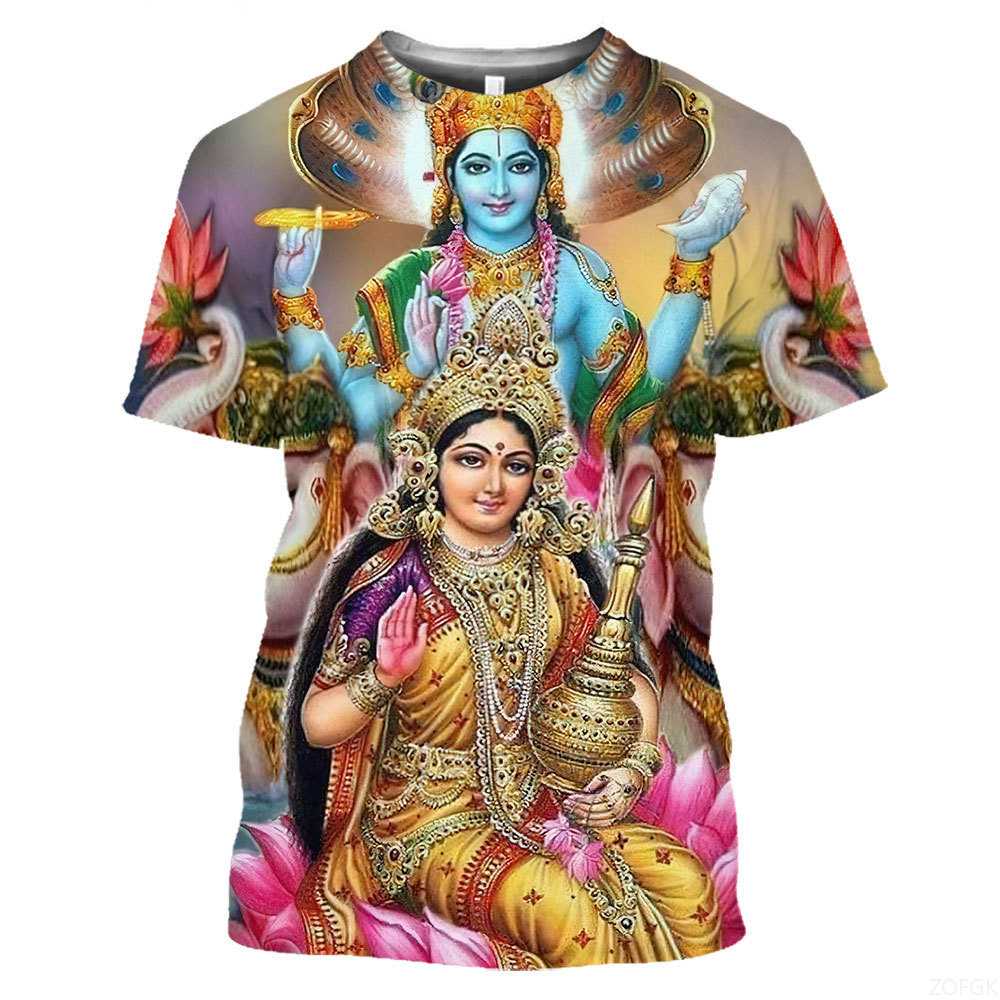 تي شيرت صيفي أنيق للآلهة الهند - مراجعة Men'S Fashion Oversized T Shirt وسعره