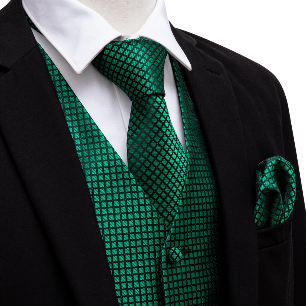 الأخضر دعوى سترة الرجال بيزلي  - مراجعة Formal Waistcoat Vest وسعره
