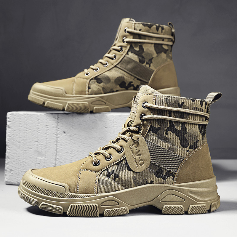 منتصف أعلى الدانتيل متابعة الر - مراجعة Mens Fashion Combat Boots وسعره