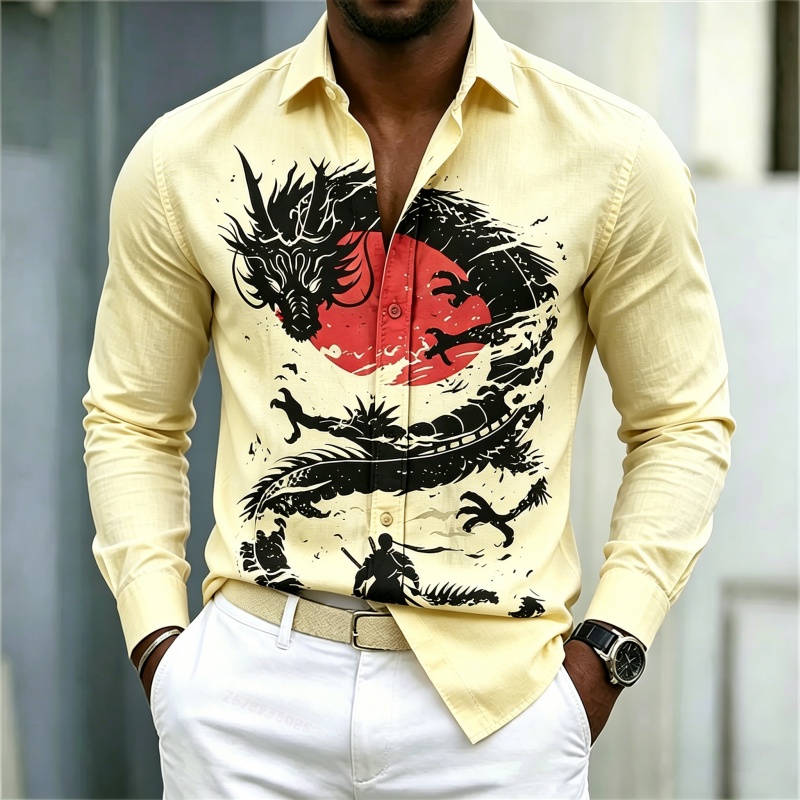 قميص رجالي جديد لعام 2026 بنمط - مراجعة Men'S Fashion Outfits وسعره