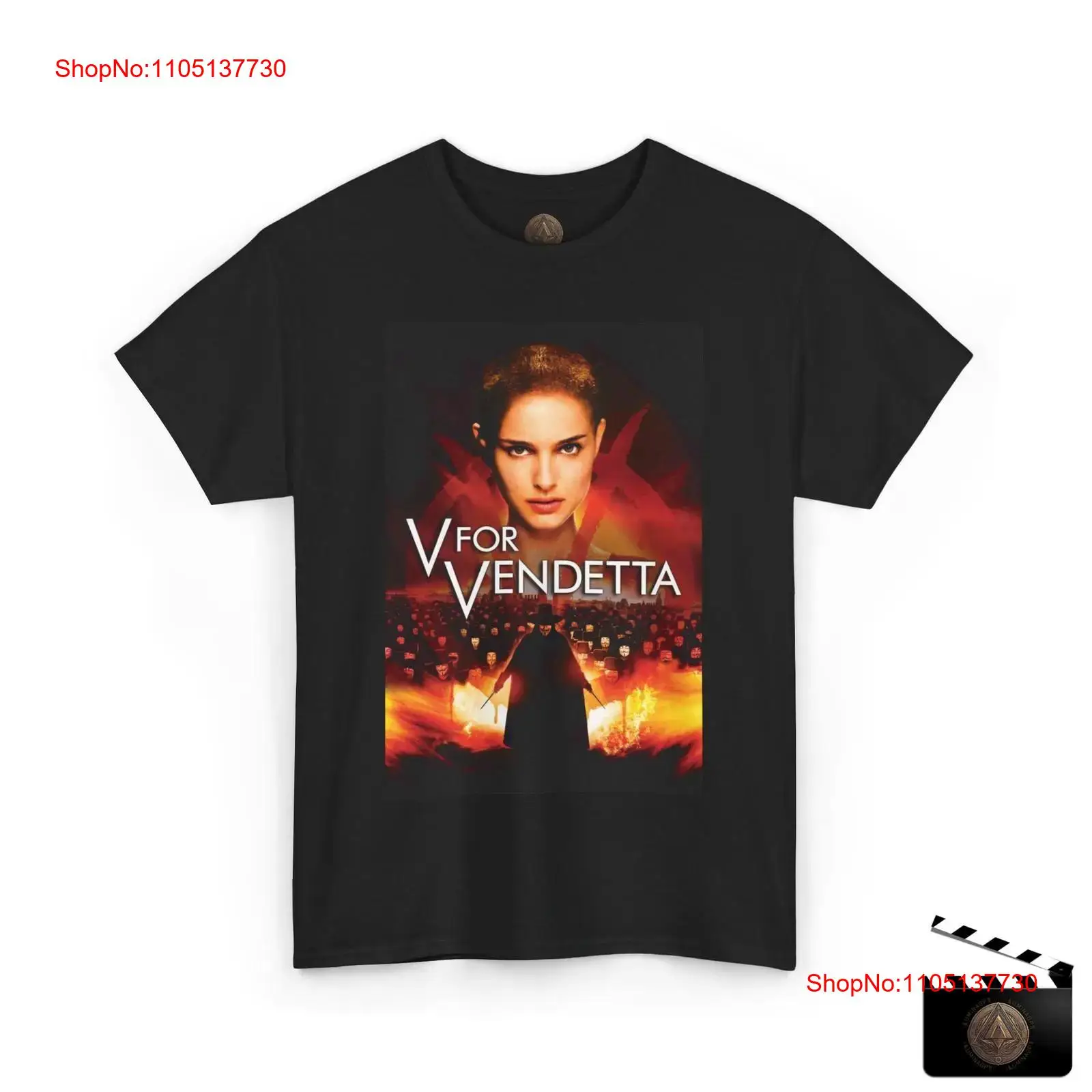 تي شيرت V For Vendetta Movie P - مراجعة Men'S Fashion V Neck T Shirts وسعره