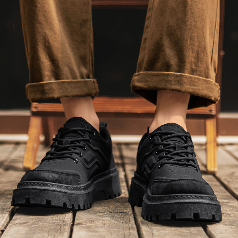 أحذية عمل عصرية جديدة لخريف 20 - مراجعة Mens Fashion Combat Boots وسعره
