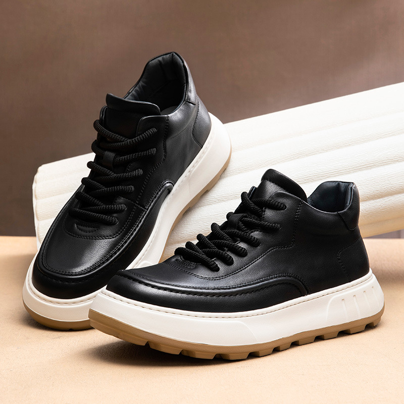 أحذية رجالية قتالية من الجلد ا - مراجعة Mens Fashion Combat Boots وسعره