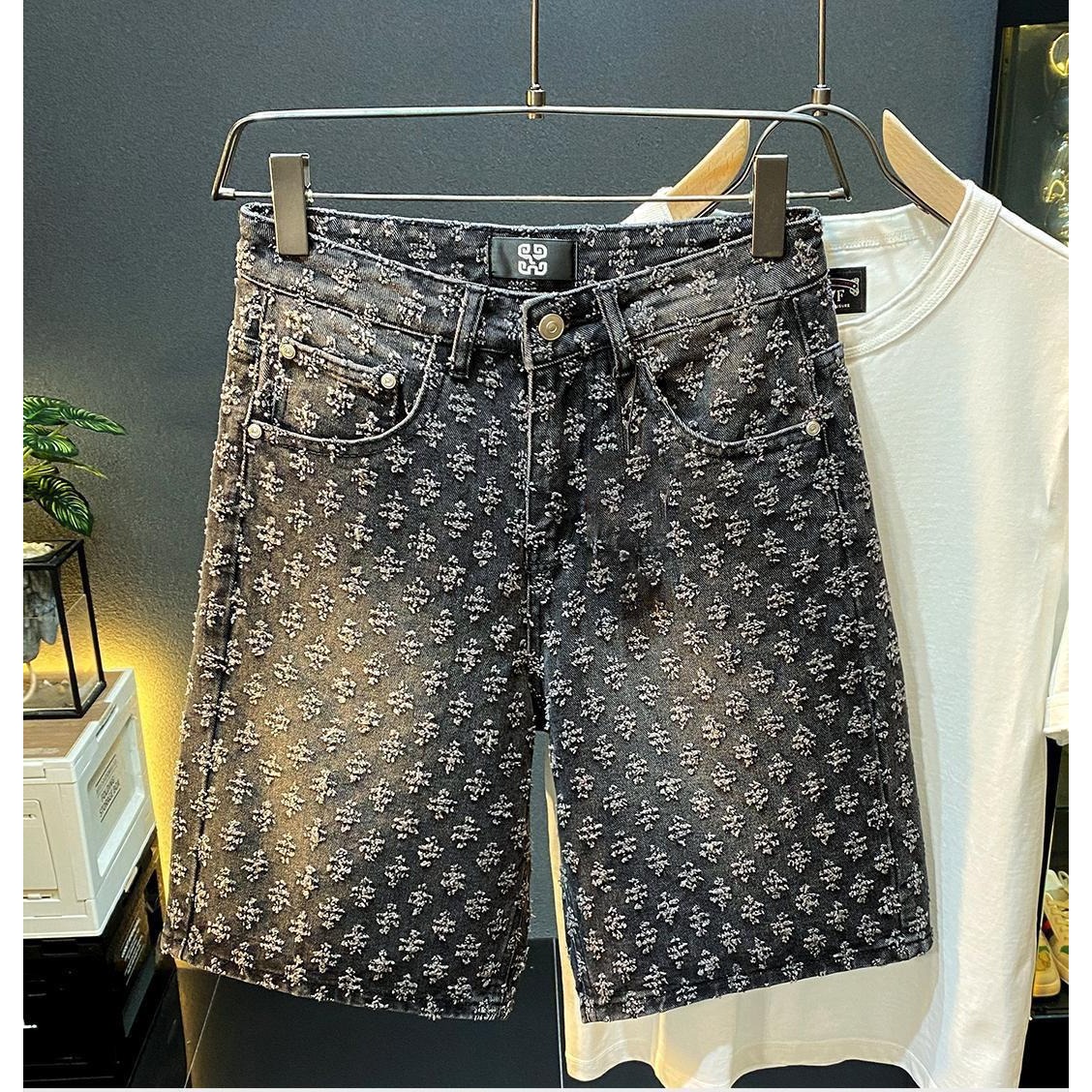شورت جينز رجالي صيفي كاجوال فض - مراجعة Jeans Pants Fashion Men وسعره
