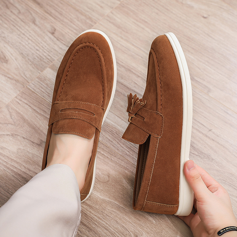 أحذية رجالية مريحة وعصرية للقي - مراجعة Suede Loafers Men وسعره