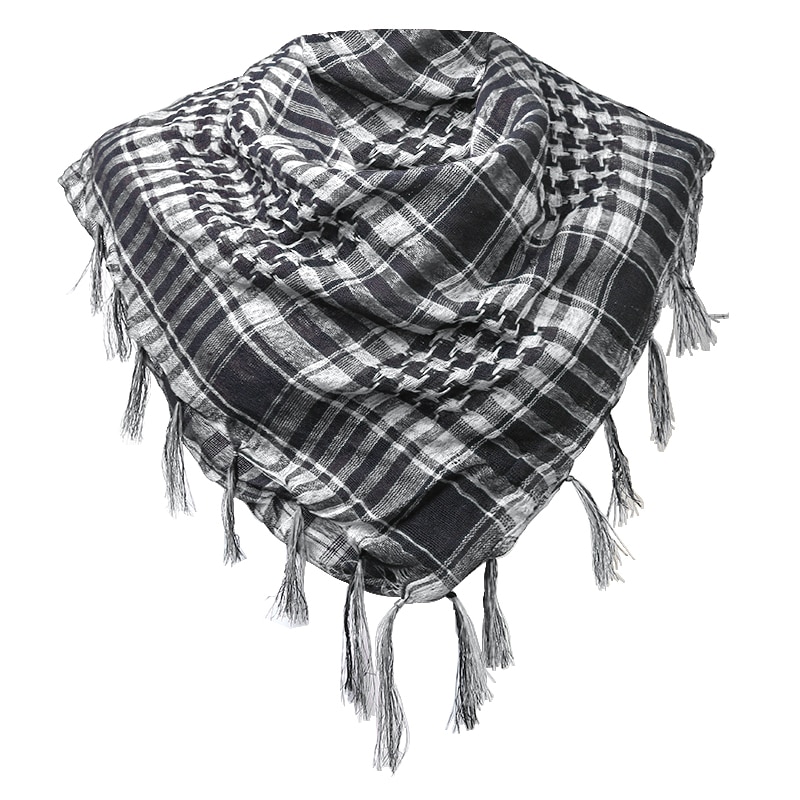 وشاح Houndstooth منقوشة الحجاب - مراجعة Men Fashion Elegant وسعره