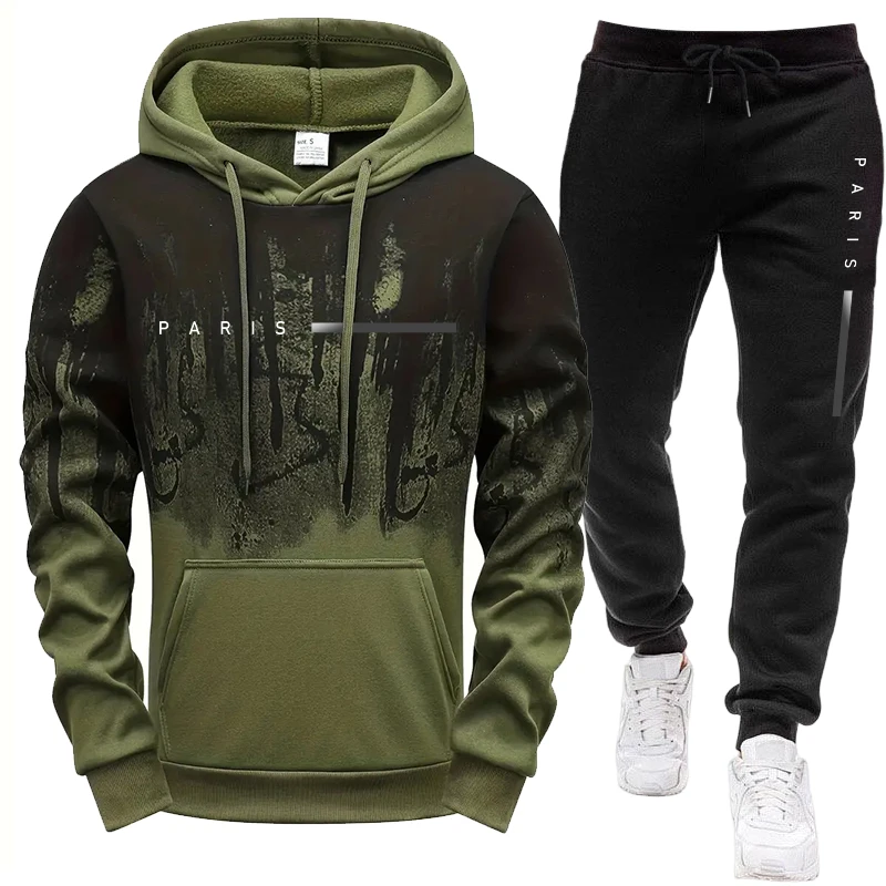 طقم رجالي/هودي/بنطلون باريس جد - مراجعة Men'S Fashion Outfits وسعره