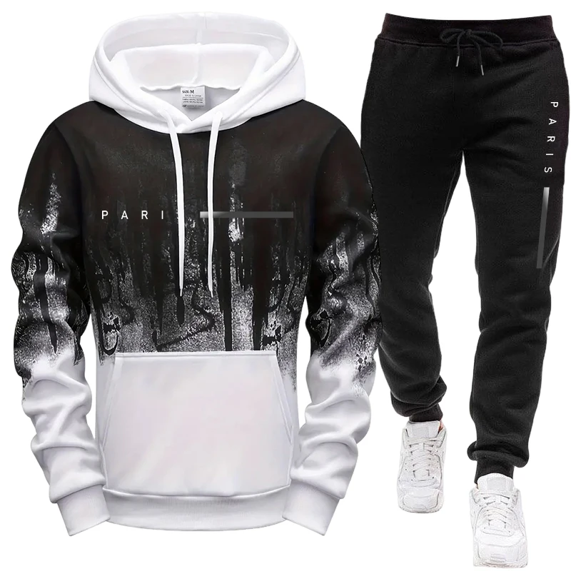 طقم رجالي/هودي/بنطلون باريس جد - مراجعة Men'S Fashion Outfits وسعره