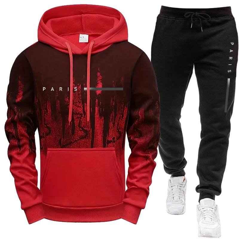 طقم رجالي/هودي/بنطلون باريس جد - مراجعة Men'S Fashion Outfits وسعره