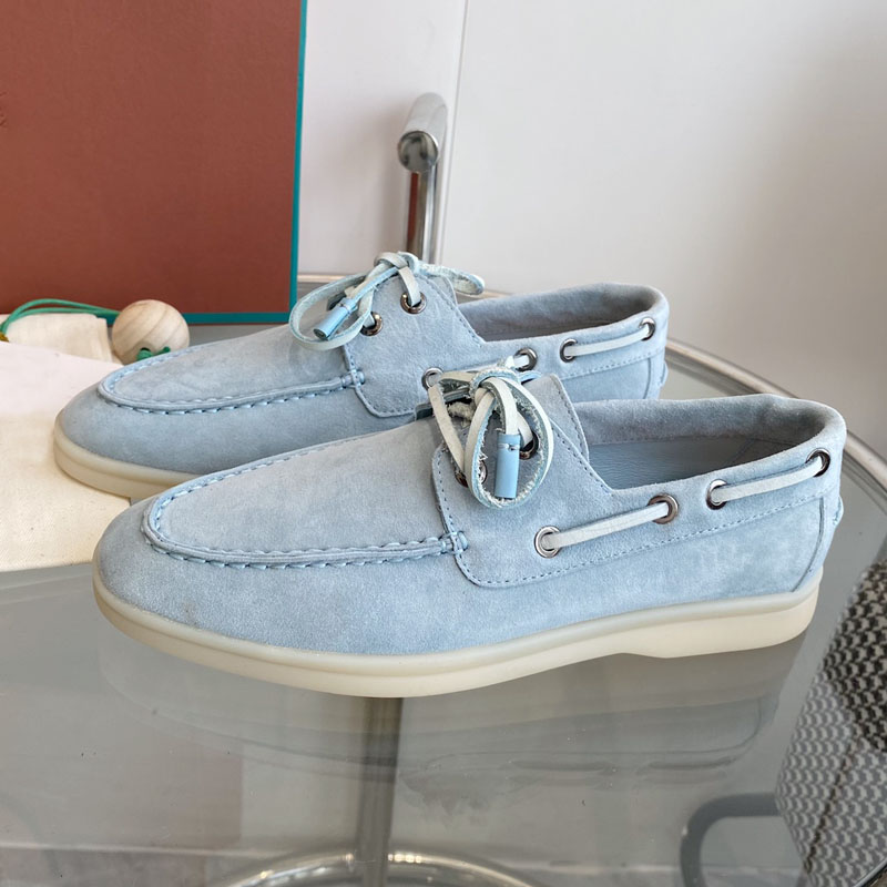 أحذية فلات جلد طبيعي عالي الجو - مراجعة Suede Loafers Men وسعره