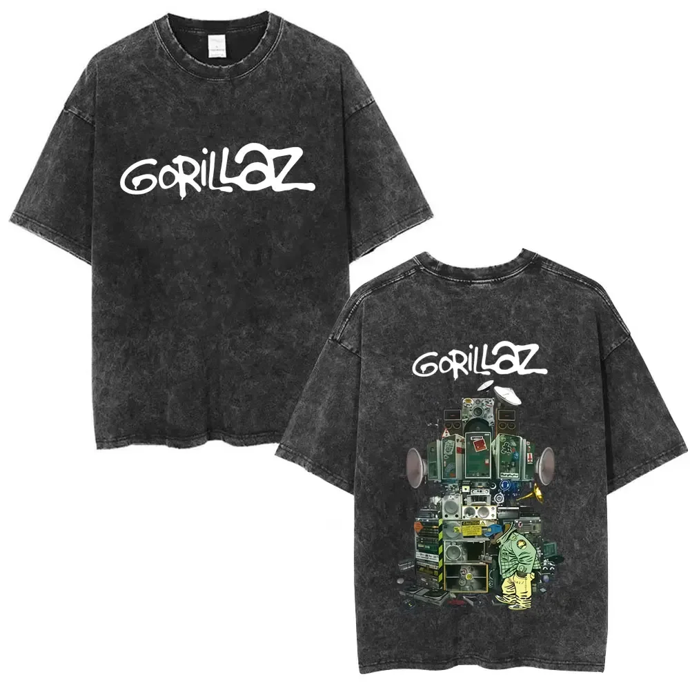 تي شيرت مخصص بطباعة مزدوجة الج - مراجعة Men'S Fashion Oversized T Shirt وسعره