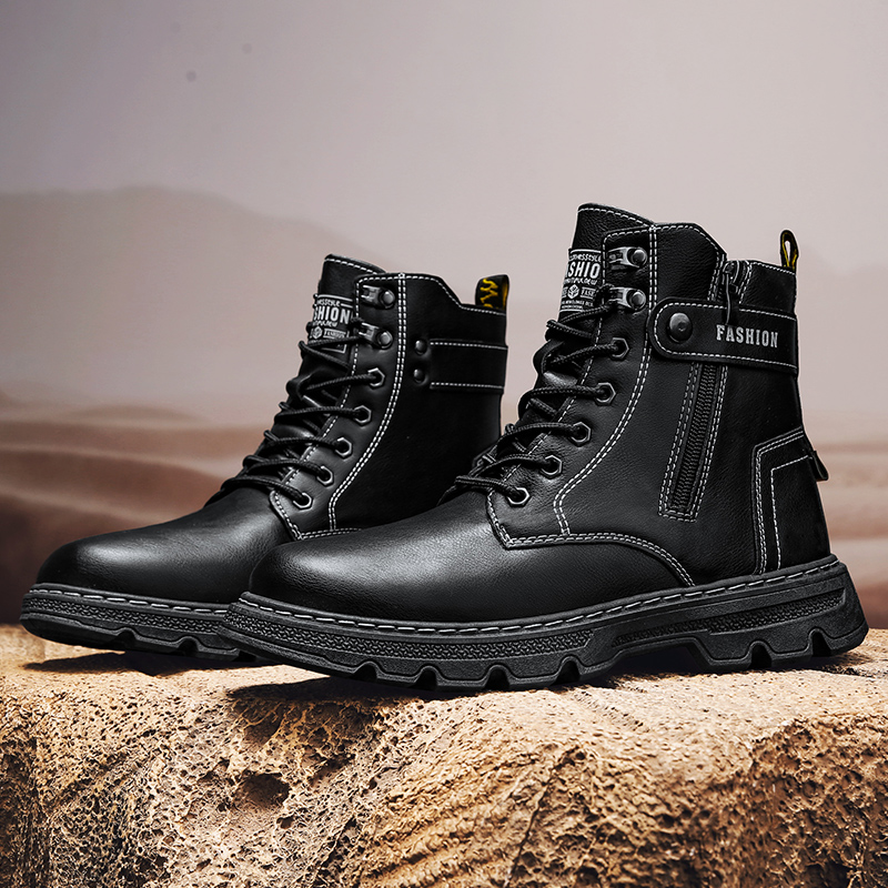 أحذية رجالية عصرية، أحذية أمني - مراجعة Mens Fashion Combat Boots وسعره