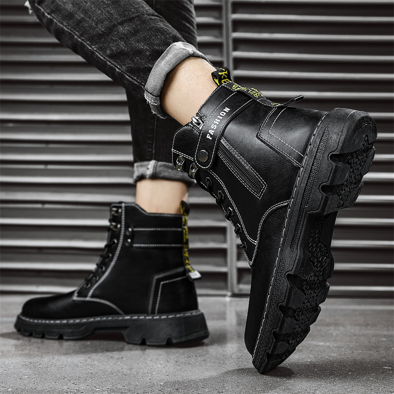 أحذية رجالية عصرية، أحذية أمني - مراجعة Mens Fashion Combat Boots وسعره