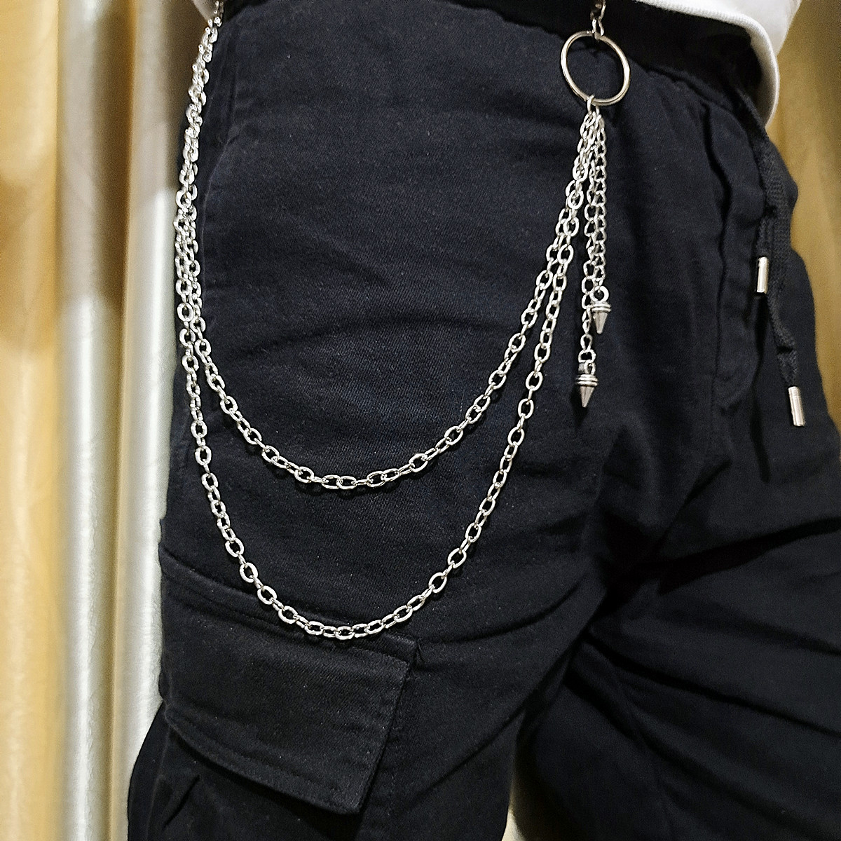 فاسق الشارع المفاتيح الخصر سلس - مراجعة Jeans Pants Fashion Men وسعره