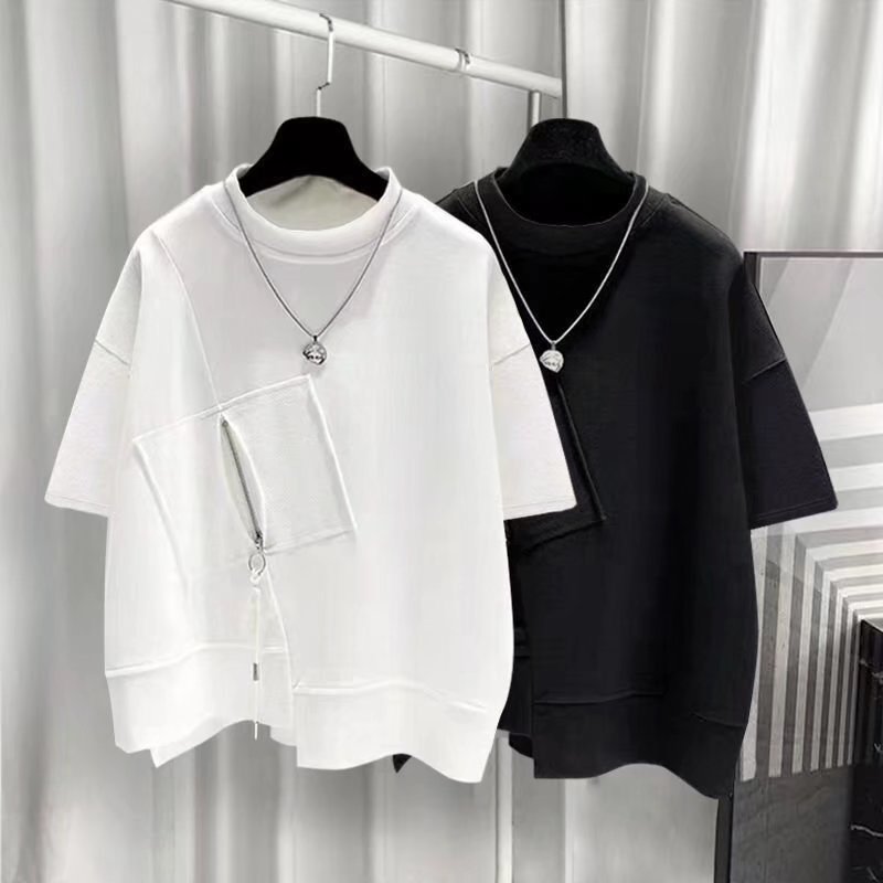 قميص QICHE للرجال بأكمام قصيرة - مراجعة Mens Fashion Quarter Zip وسعره