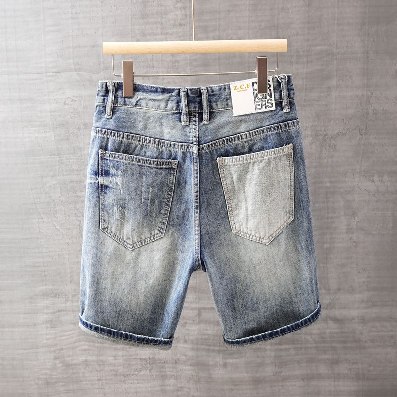 سراويل جينز قصيرة للرجال مع جي - مراجعة Jeans Pants Fashion Men وسعره