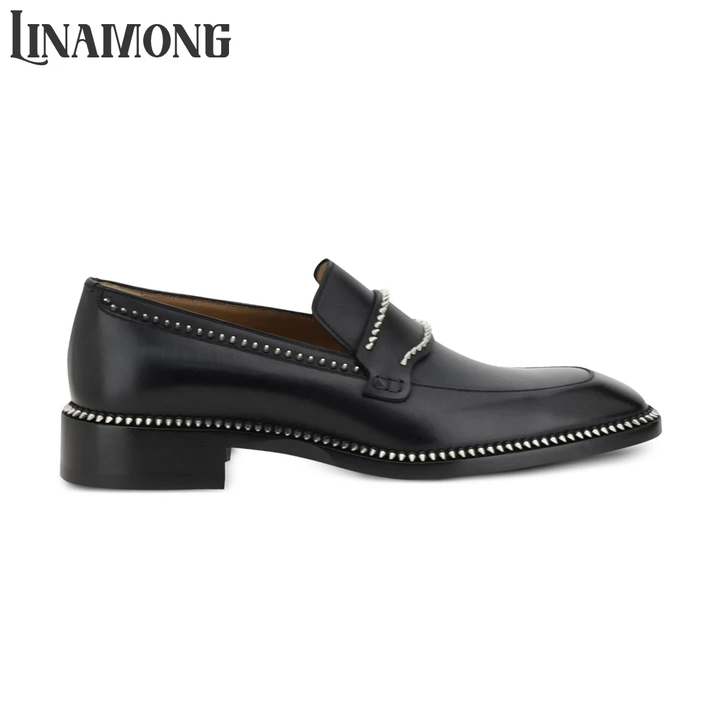 أحذية لوفر سوداء مدببة من الأم - مراجعة Suede Loafers Men وسعره