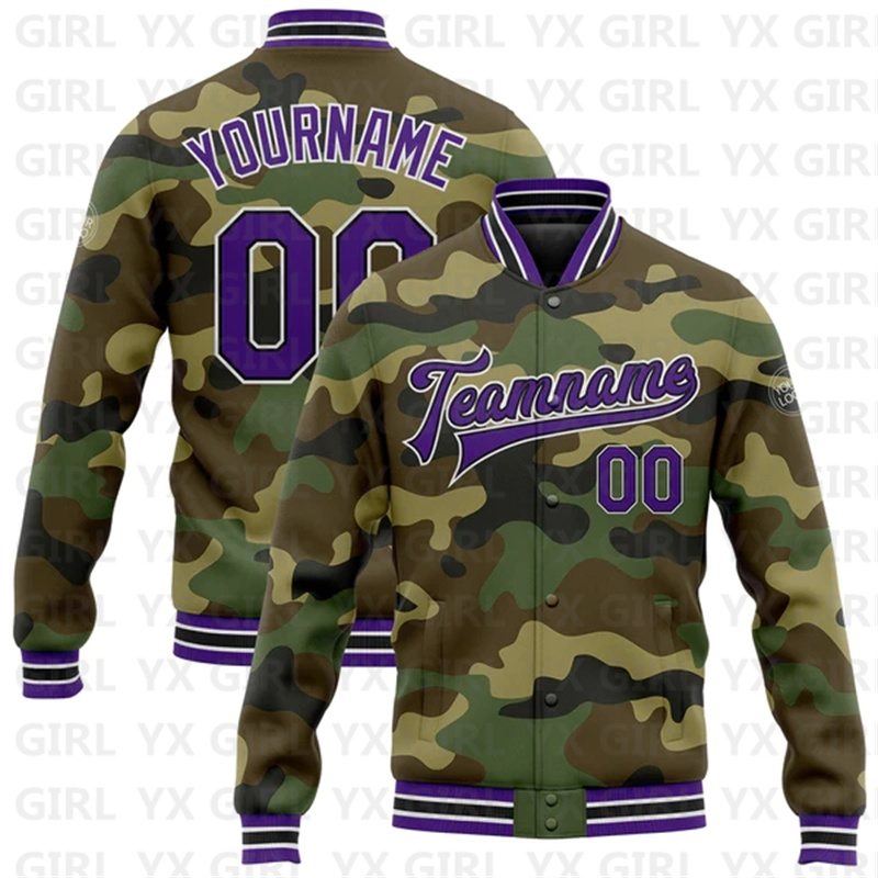جاكيت بيسبول مخصص بتصميم كامو  - مراجعة Varsity Jacket Letterman وسعره