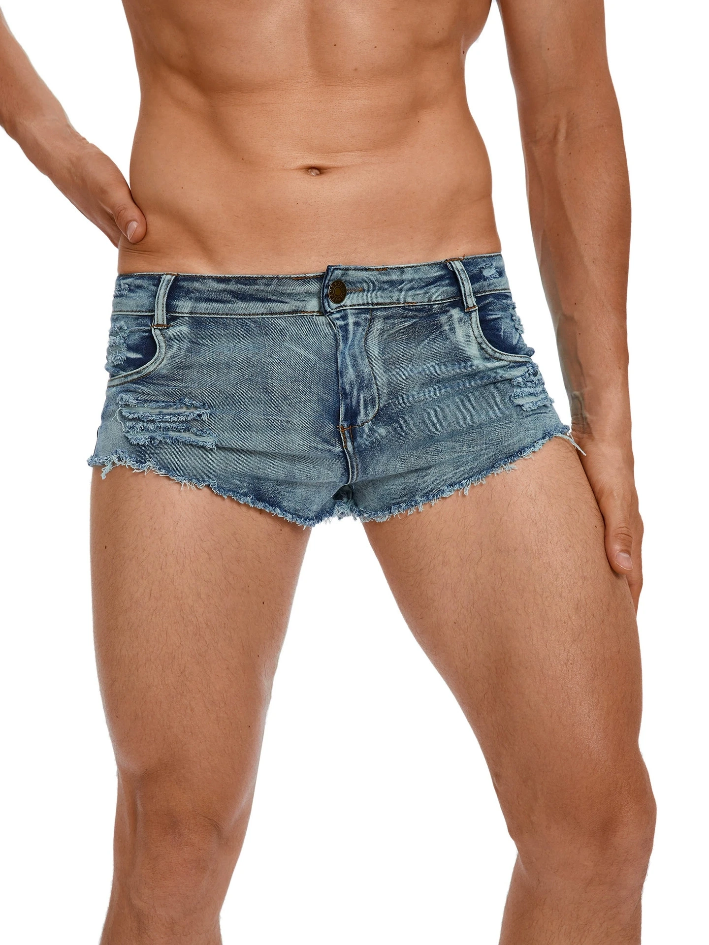 شورت جينز رجالي منخفض الخصر، ش - مراجعة Jeans Pants Fashion Men وسعره