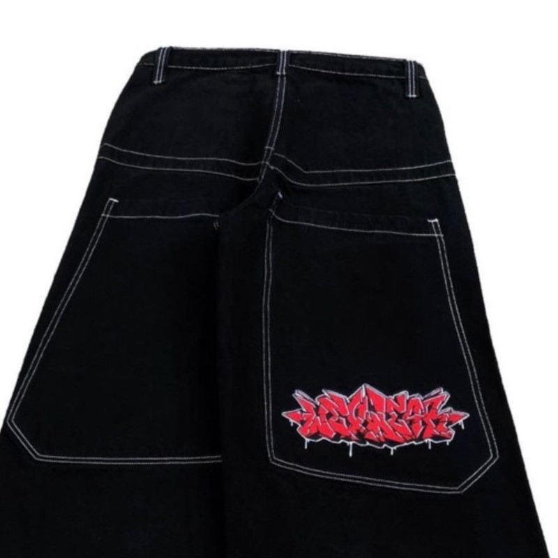 جينز أمريكي فضفاض بتصميم هيب ه - مراجعة Jeans Pants Fashion Men وسعره