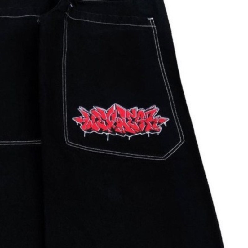جينز أمريكي فضفاض بتصميم هيب ه - مراجعة Jeans Pants Fashion Men وسعره