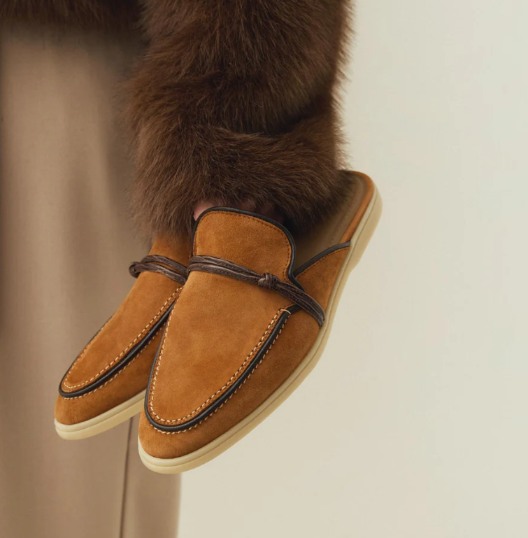 المتسكعون للرجال مصمم فاخر الش - مراجعة Suede Loafers Men وسعره