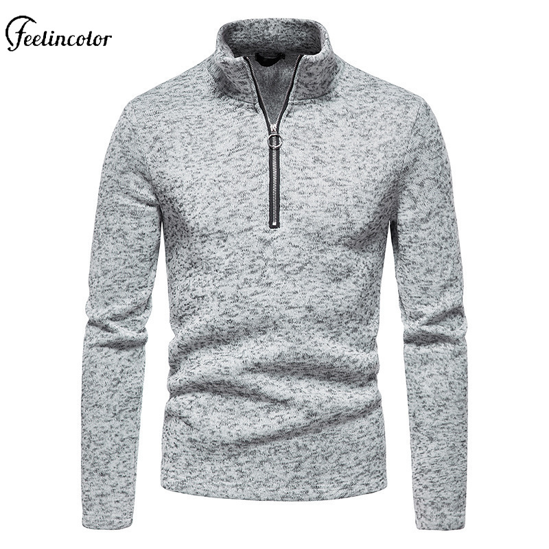 الرجال Heathered رمادي الربع ا - مراجعة Mens Fashion Quarter Zip وسعره